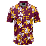 NRL Broncos 'Reef' Hawaiian Shirt