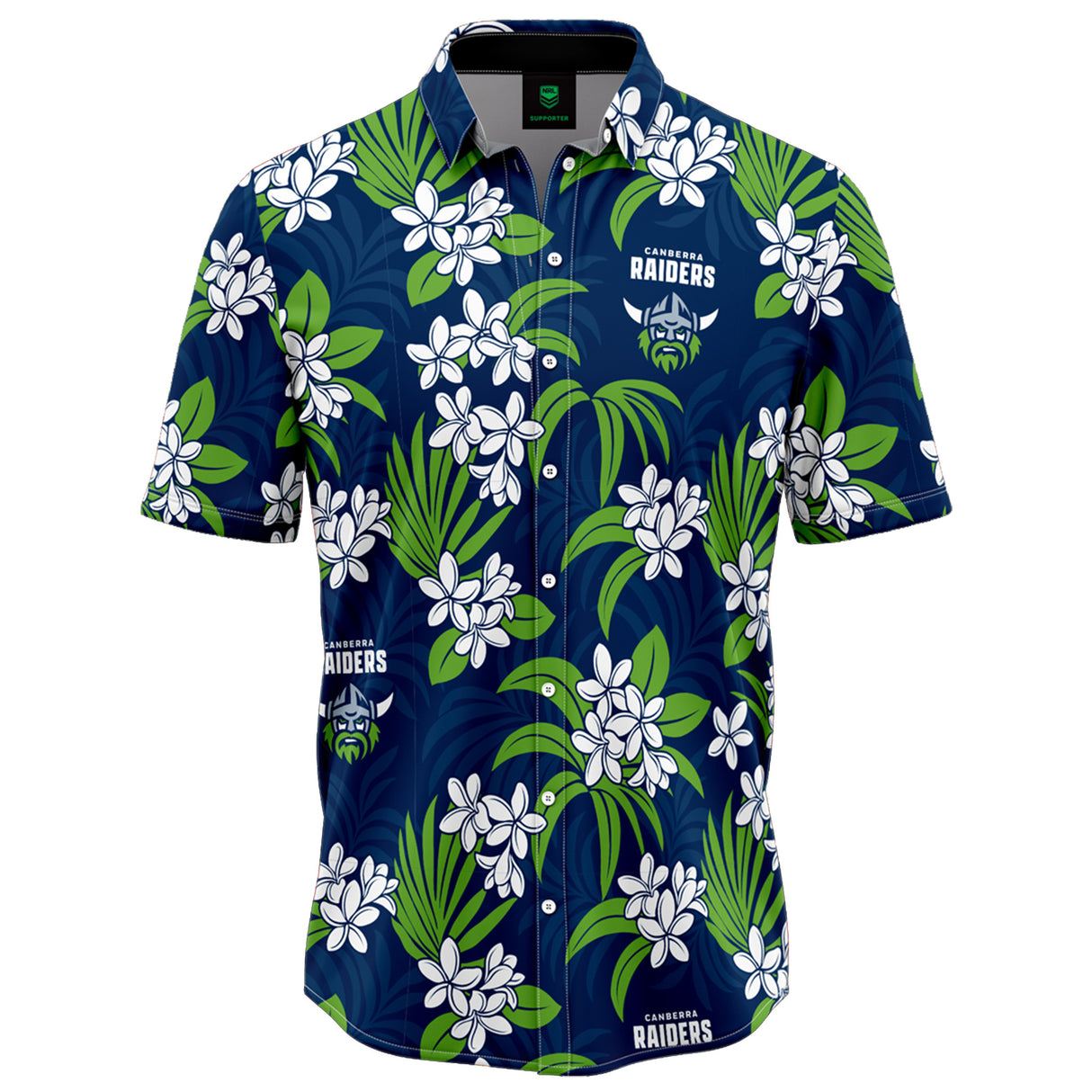 NRL Raiders 'Reef' Hawaiian Shirt