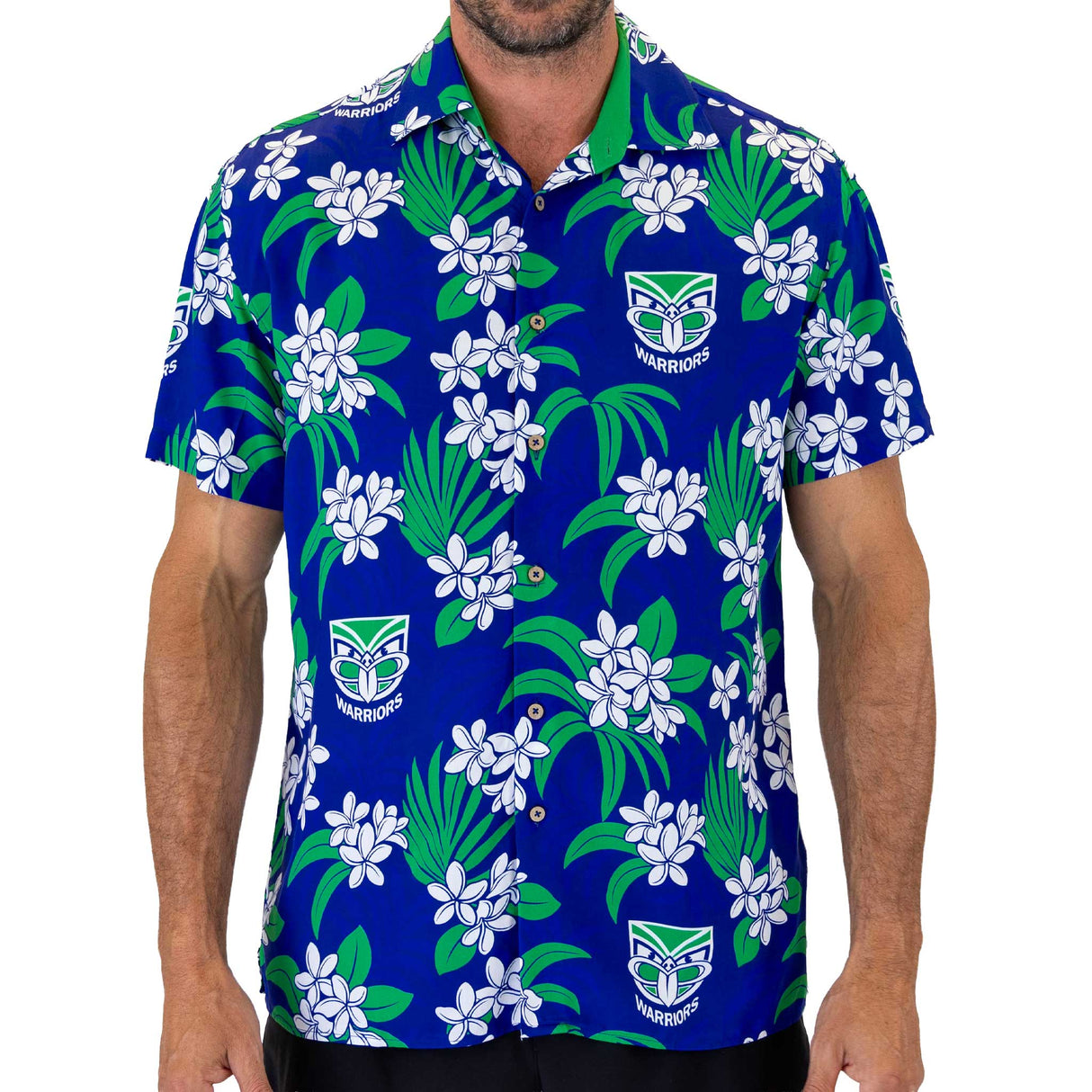 NRL Warriors 'Reef' Hawaiian Shirt
