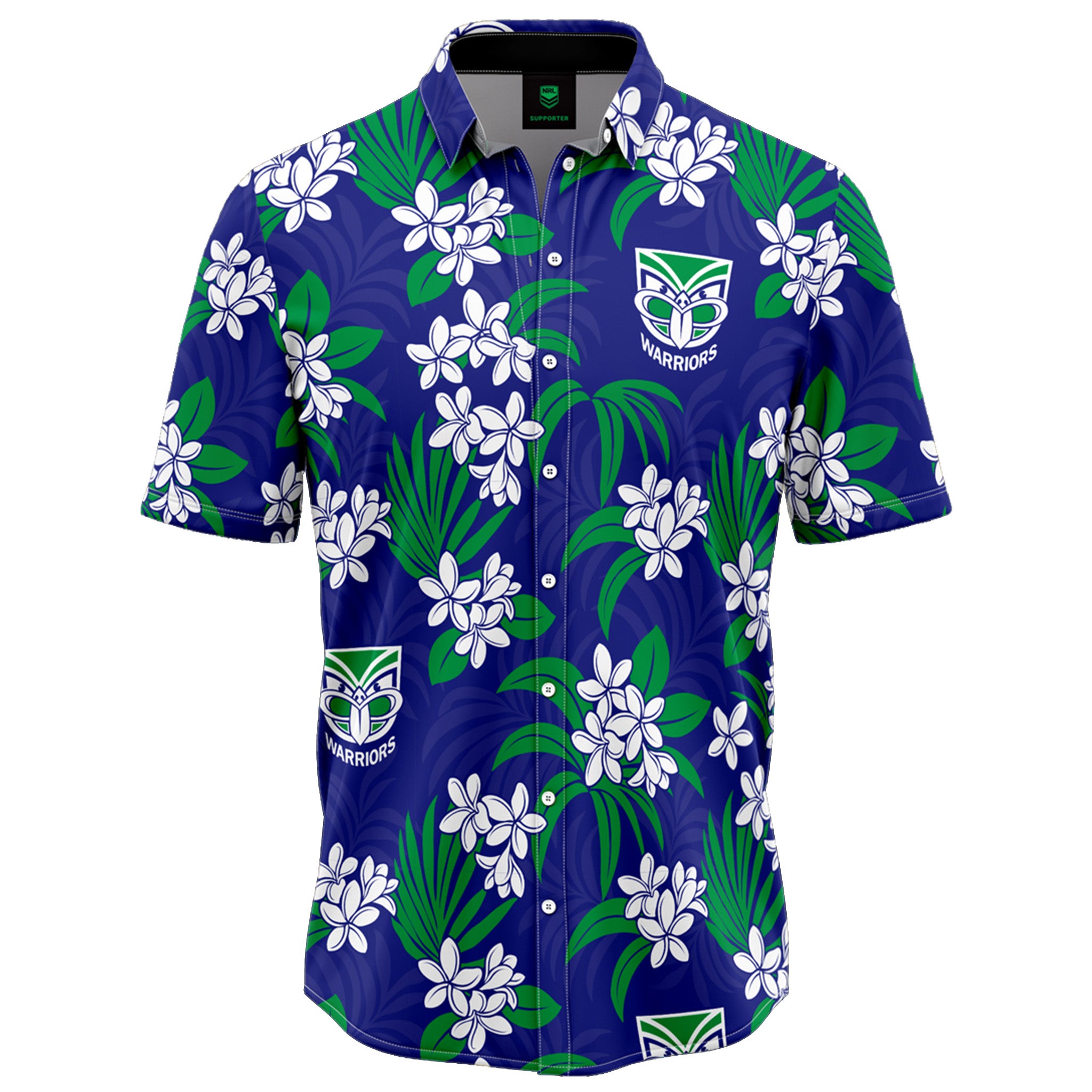 NRL Warriors 'Reef' Hawaiian Shirt – Ashtabula NZ