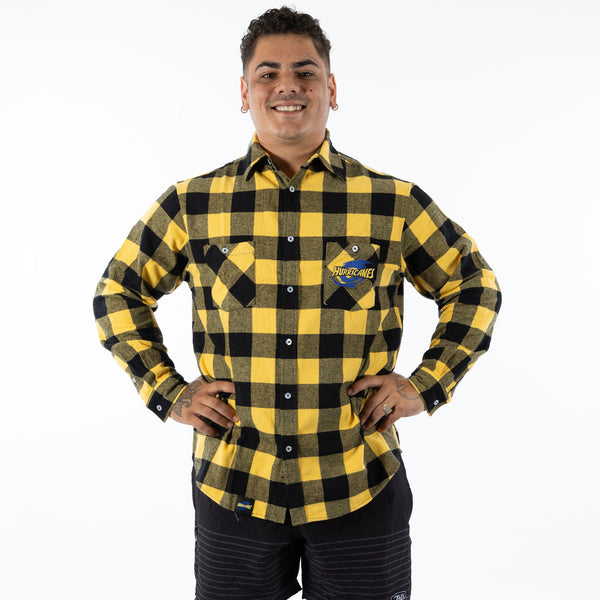 NZ Hurricanes 'Lumberjack' Flannel Shirt