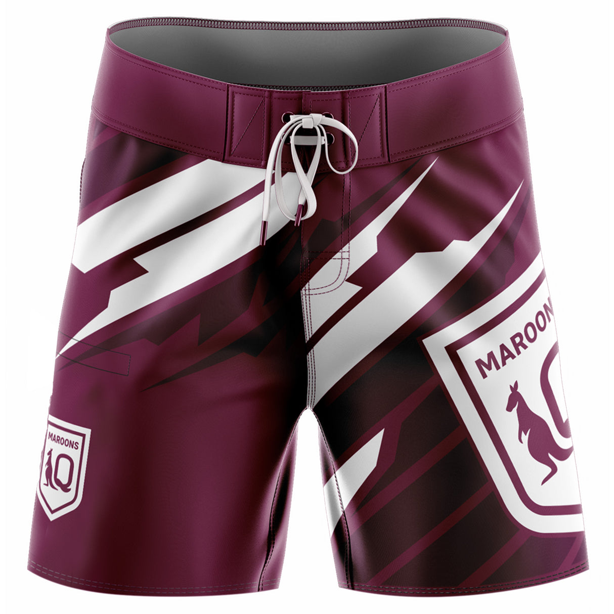 QLD Maroons 'Ignition' Board Shorts