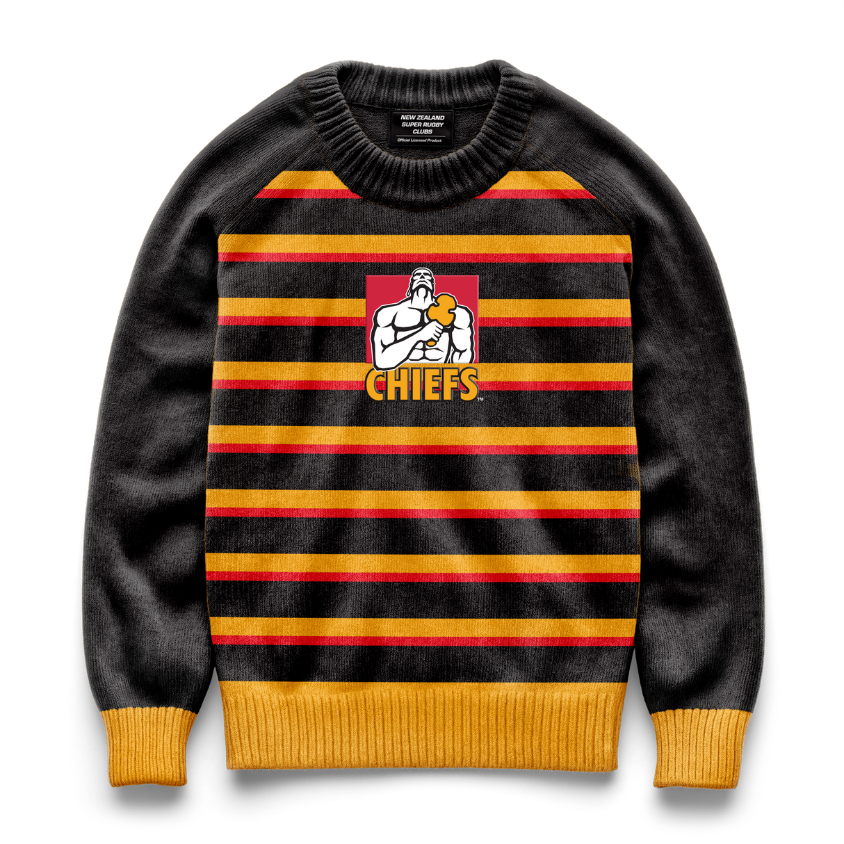 NZ Chiefs Kids 'Crossbar' Knitted Jumper