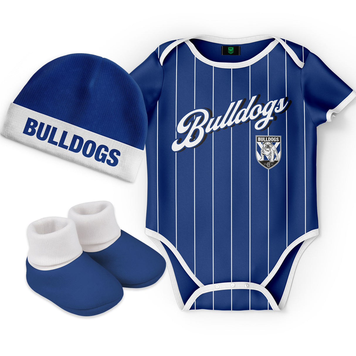 NRL Bulldogs 'Lullaby' 3pc Gift Set