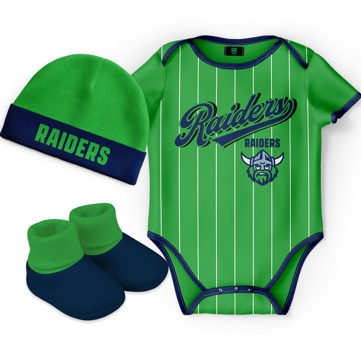 NRL Raiders 'Lullaby' 3pc Gift Set