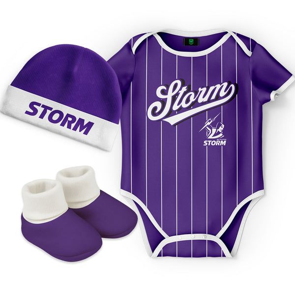 NRL Storm 'Lullaby' 3pc Gift Set