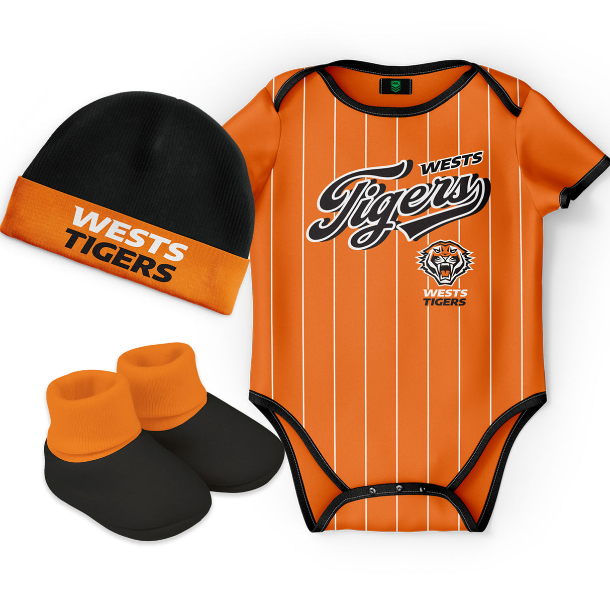 NRL Wests Tigers 'Lullaby' 3pc Gift Set