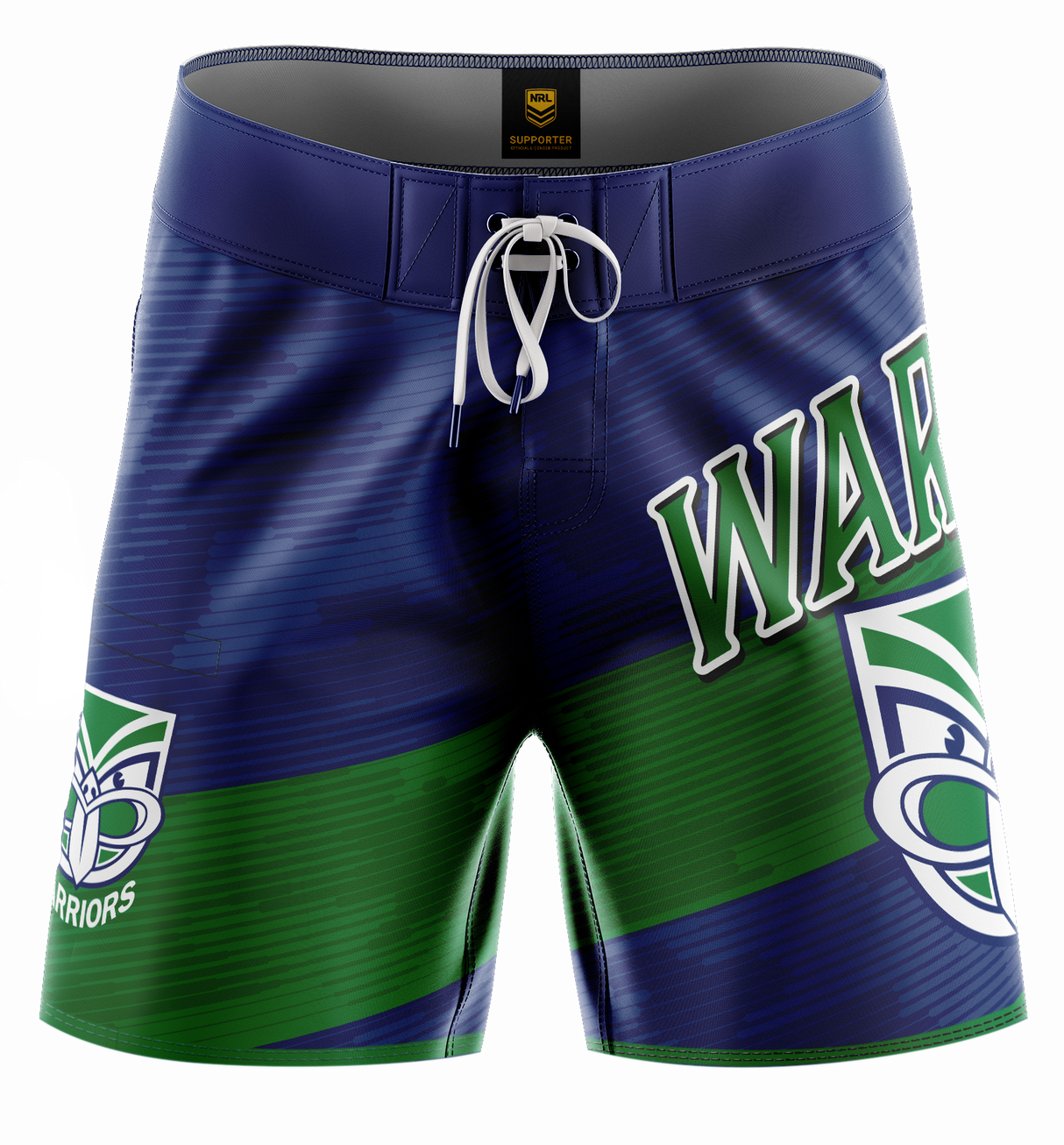 NRL Warriors 'Barrel' Board Shorts - Adult