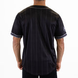 NRL Sharks Blackout Baseball Shirt - Adult