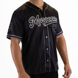 QLD Maroons Blackout Baseball Shirt - Adult