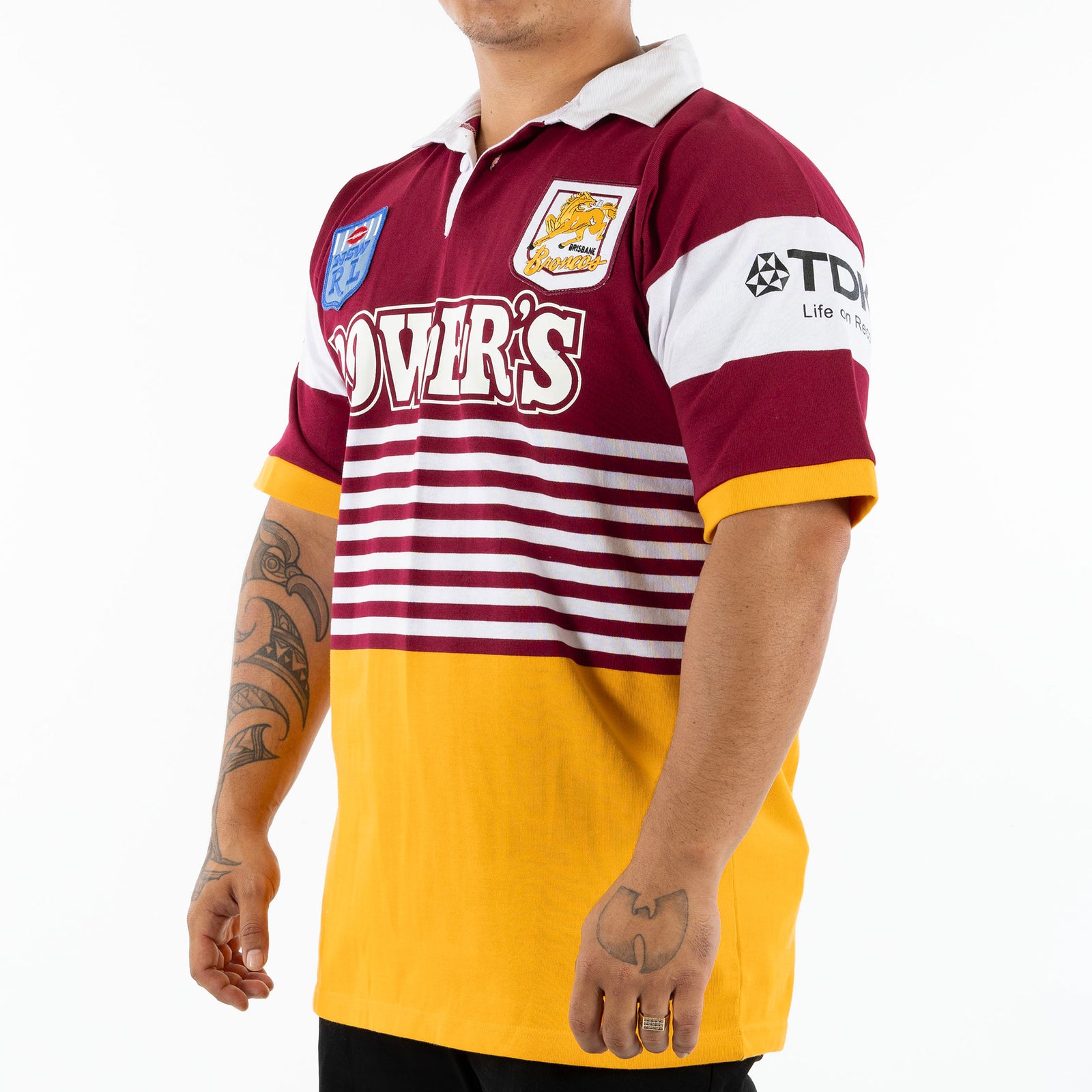 Classic Rugby Shirts | 1988 Brisbane Broncos Vintage Old Retro Jerseys