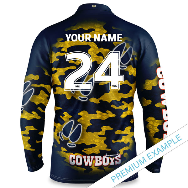 NRL Cowboys "Razorback" Shirts - Adult