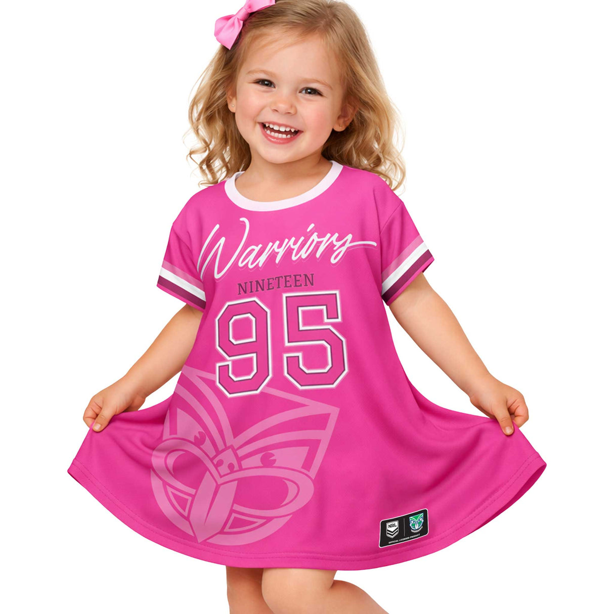 NRL Warriors 'Fuchsia Force' T-Shirt Dress Ashtabula NZ NRL Warriors 'Fuchsia Force' T-Shirt Dress Ashtabula NZ