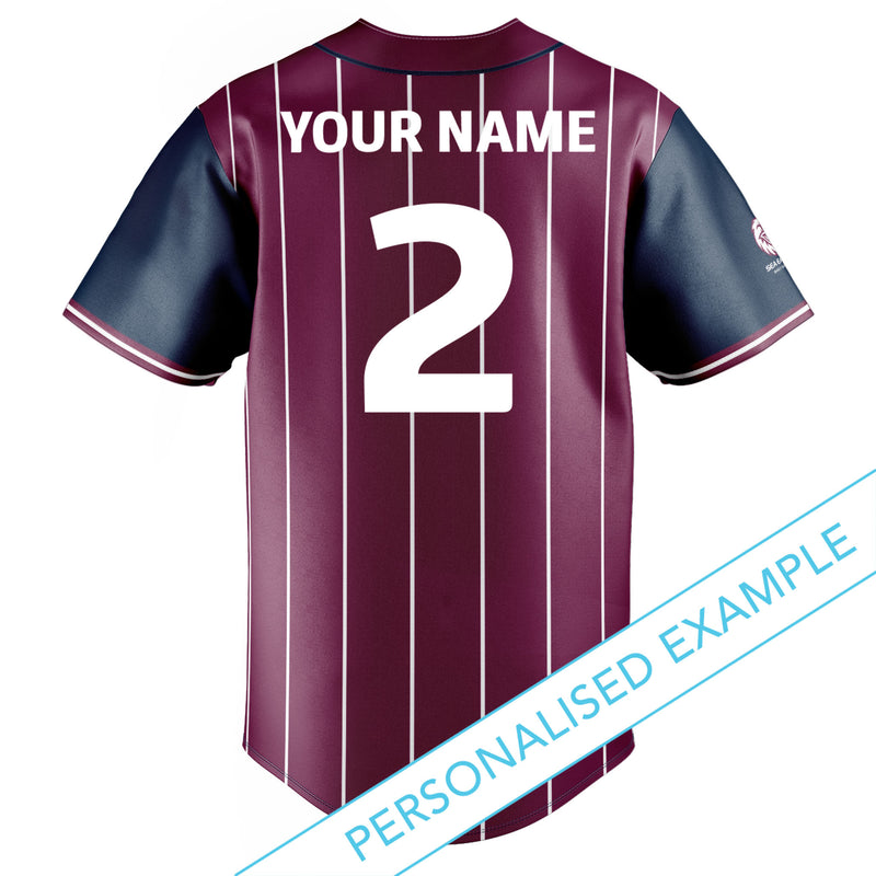 NRL Sea Eagles 'Slugger' Baseball Shirt