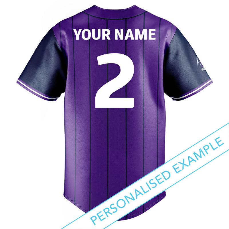 NRL Storm 'Slugger' Baseball Shirt