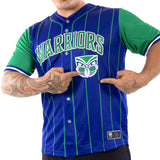 NRL Warriors 'Slugger' Baseball Shirt