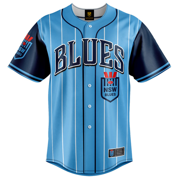 NSW Blues 'Slugger' Baseball Shirt