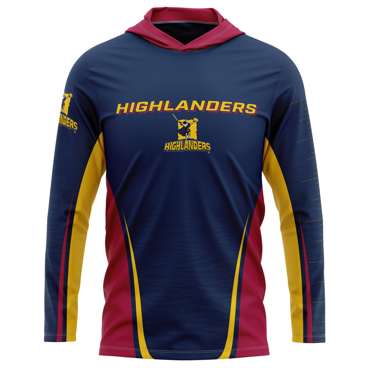 NZ Highlanders 'Kaweka' Hooded Fishing Shirt - Adult