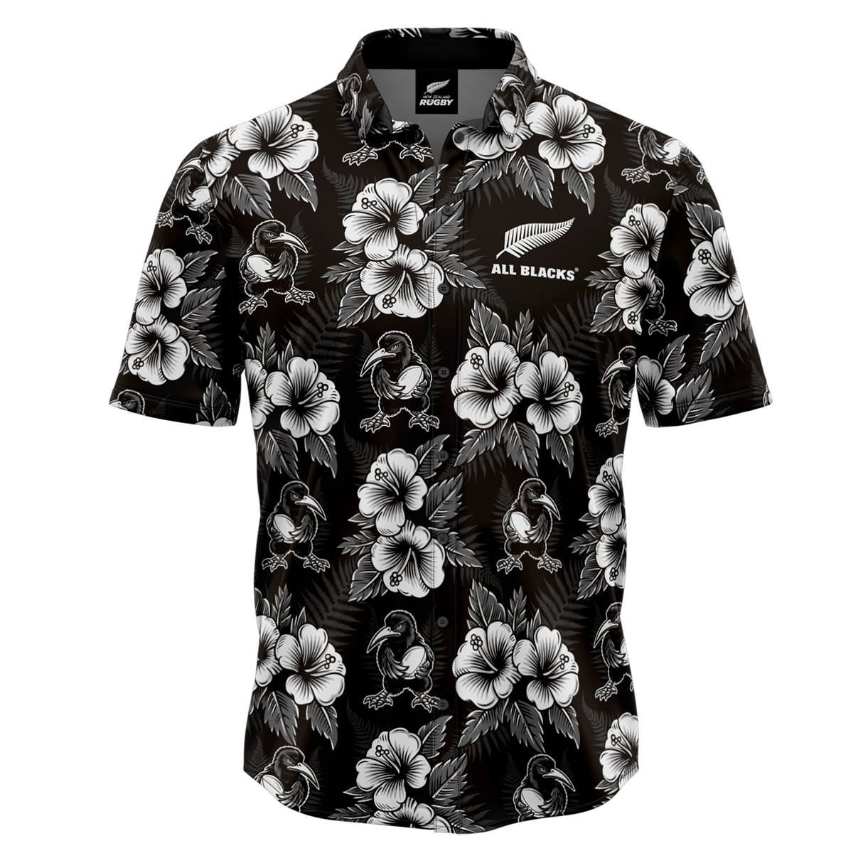 All Blacks 'Nelson' Hawaiian Shirt