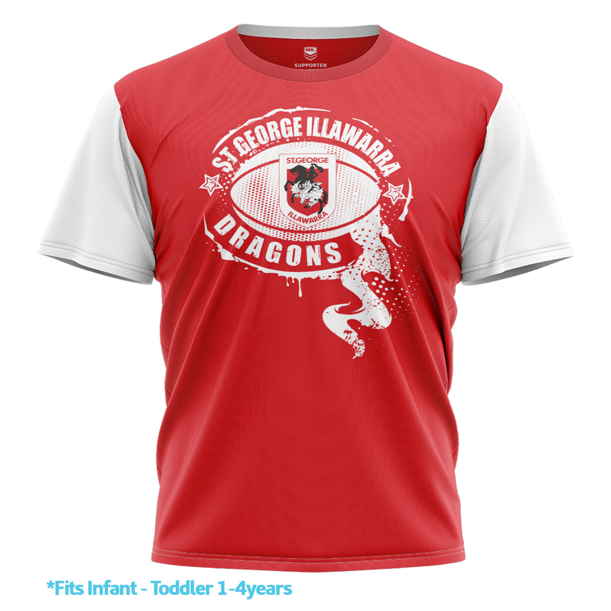 NRL Dragons 'Preston' Toddlers Tee