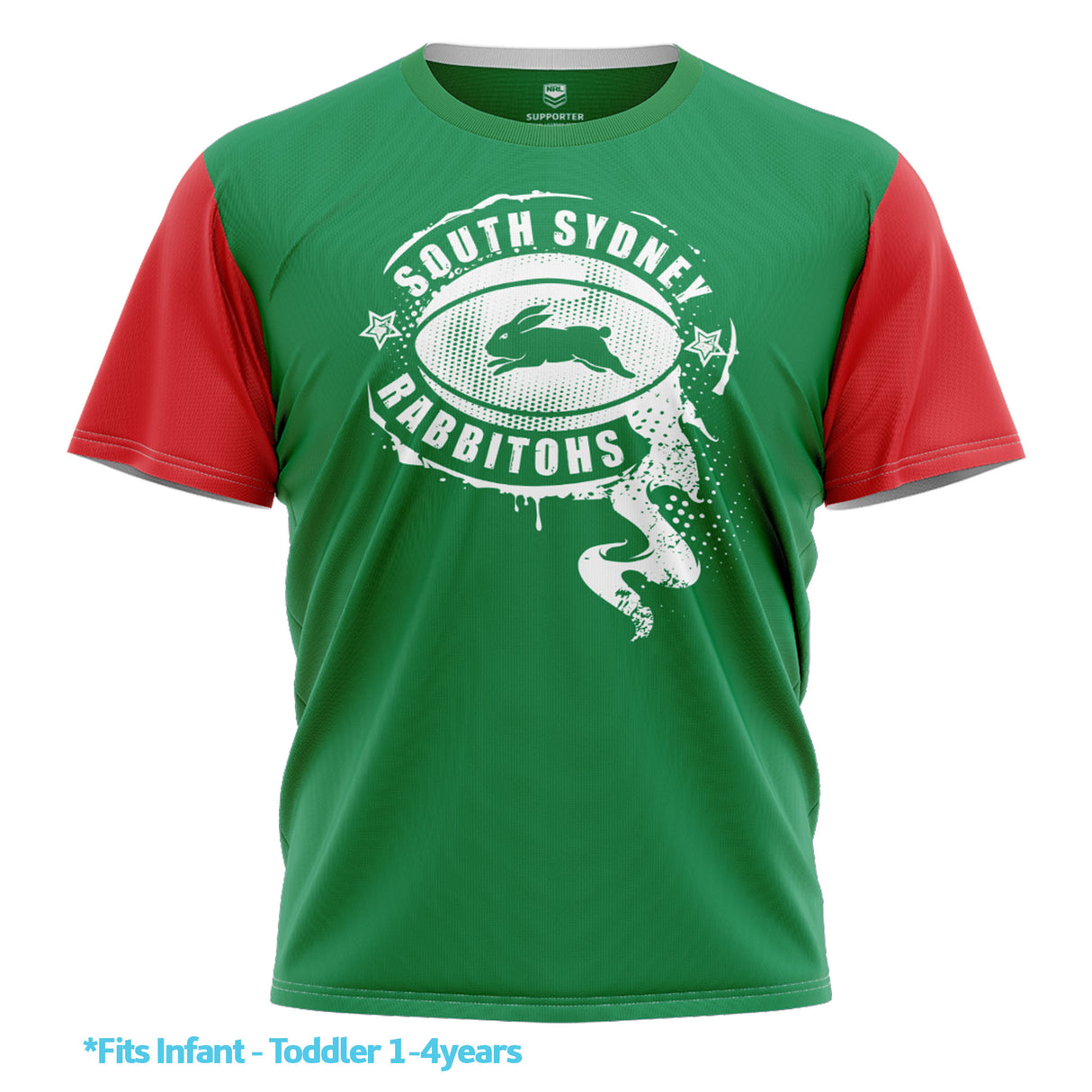 NRL Rabbitohs 'Preston' Toddlers Tee