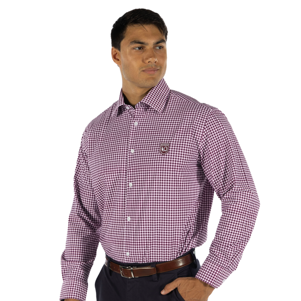 QLD Maroons 'Dawson' Dress Shirt