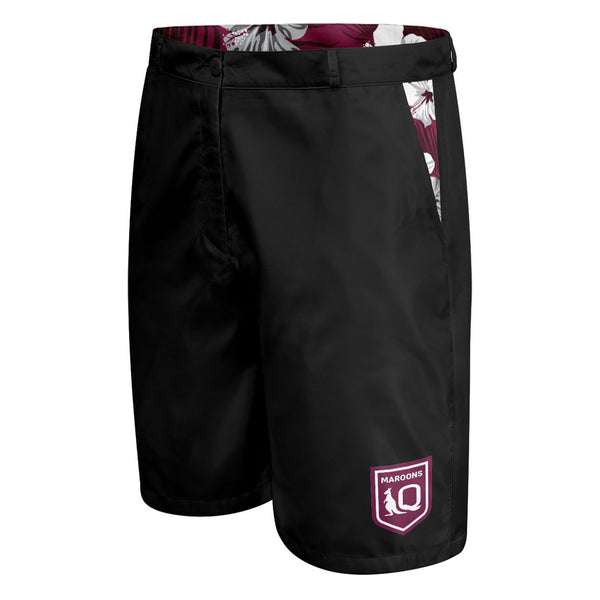 QLD Maroons 'Aloha' Golf Shorts