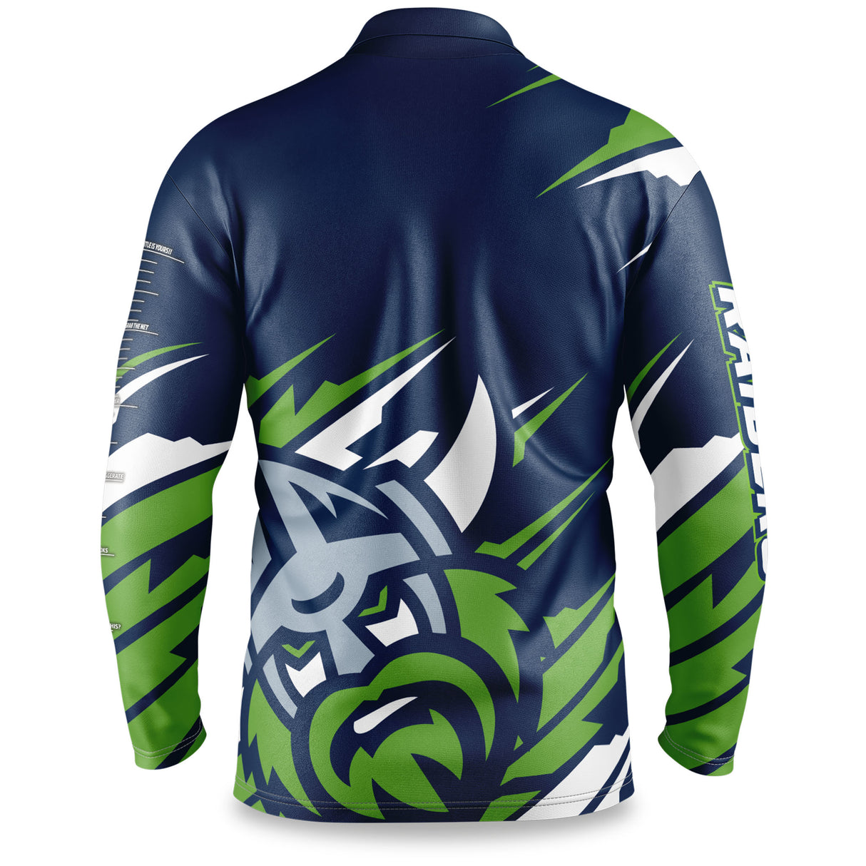 NRL Raiders 'Ignition' Fishing Shirt - Adult