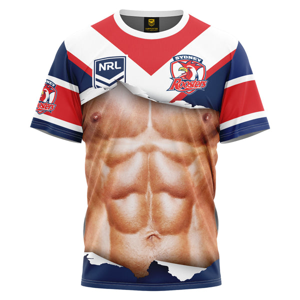 NRL Roosters Ripped Tee