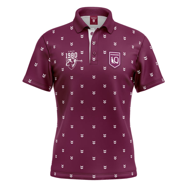 QLD Maroons 'Mulligan' Golf Polo