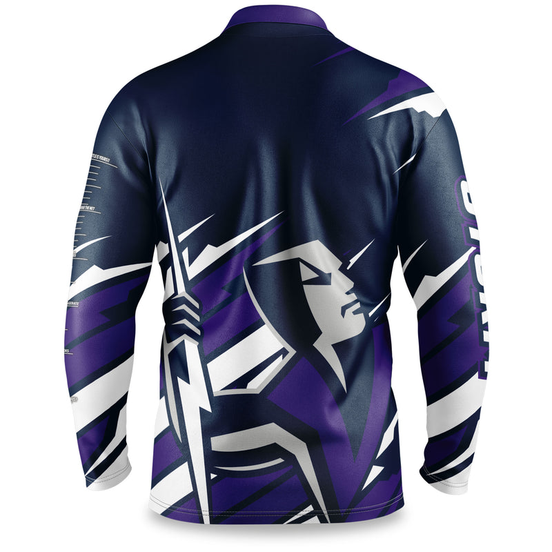 NRL Storm 'Ignition' Fishing Shirt - Adult