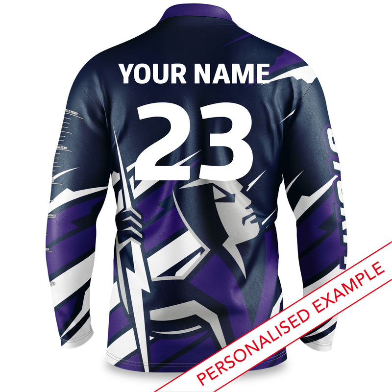 NRL Storm 'Ignition' Fishing Shirt - Adult