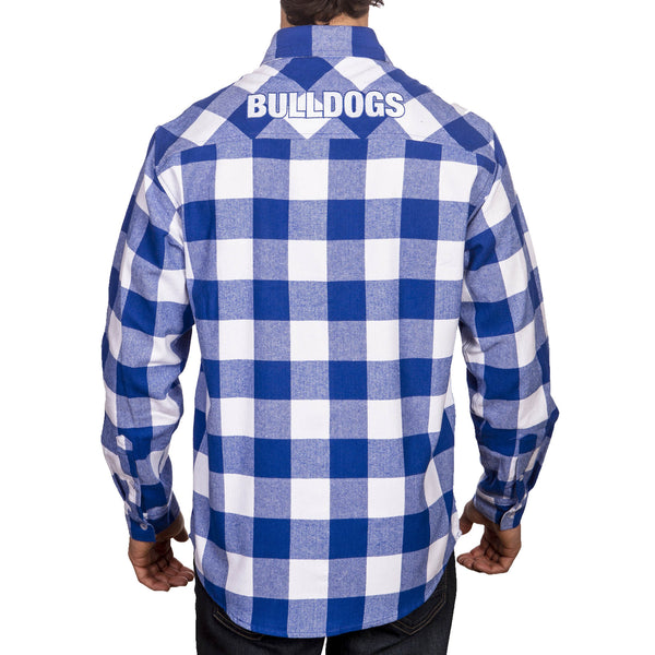 NRL Bulldogs 'Lumberjack' Flannel Shirt