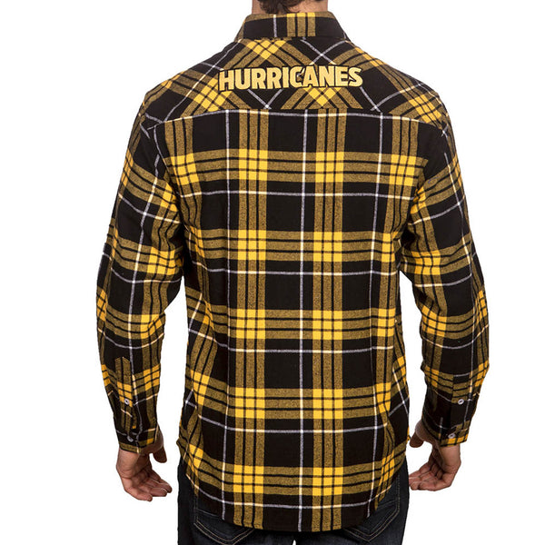 NZ Hurricanes 'Ringbark' Flannel Shirt