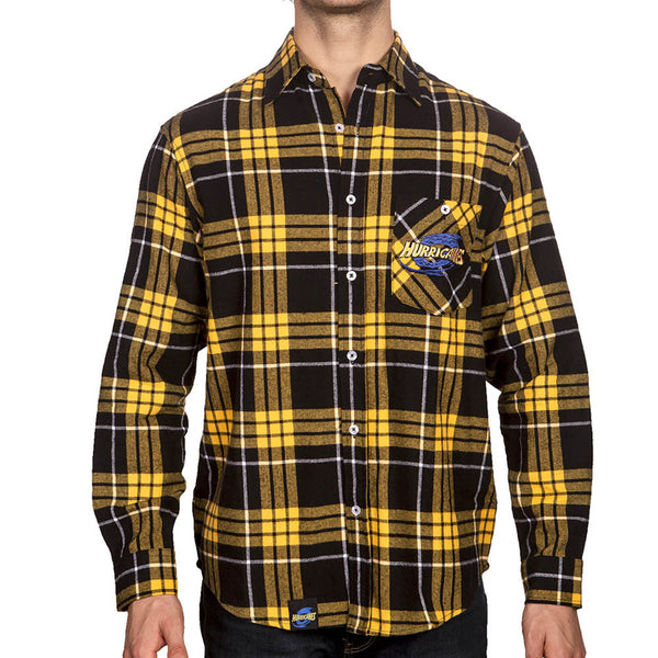 NZ Hurricanes 'Ringbark' Flannel Shirt