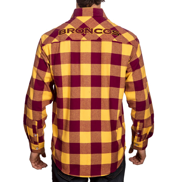 NRL Broncos 'Lumberjack' Flannel Shirt