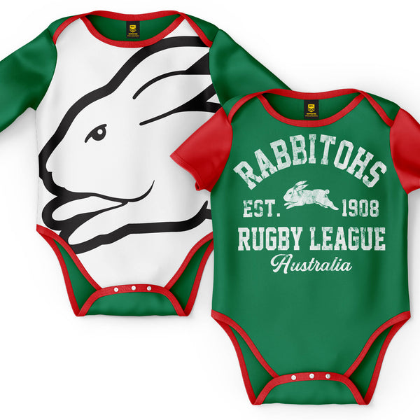 NRL Rabbitohs Infant 2pc Gift Set