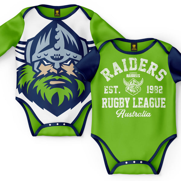 NRL Raiders Infant 2pc Gift Set