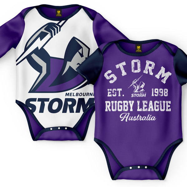NRL Storm Infant 2pc Gift Set