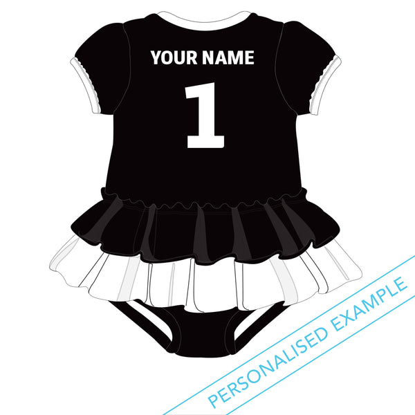 All Blacks Frilled Bodysuit