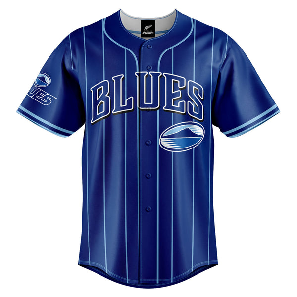 NZ Blues 'Slugger' Baseball Shirt