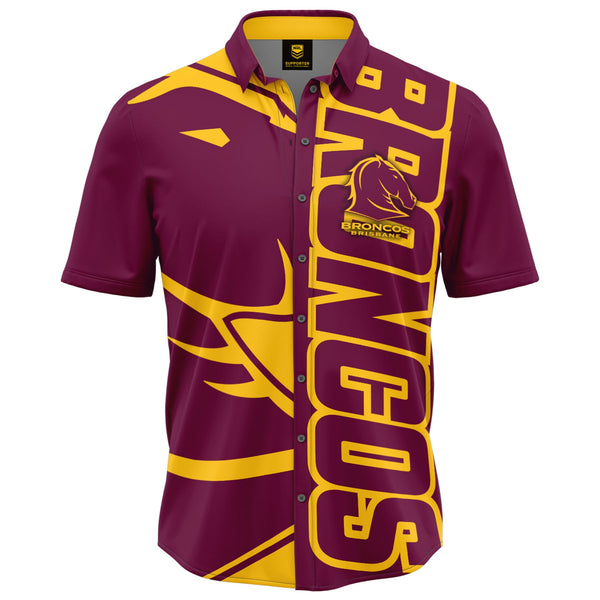 NRL Broncos 'Showtime' Party Shirt