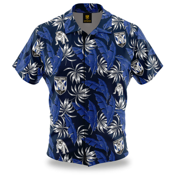 NRL Bulldogs 'Paradise' Hawaiian Shirt