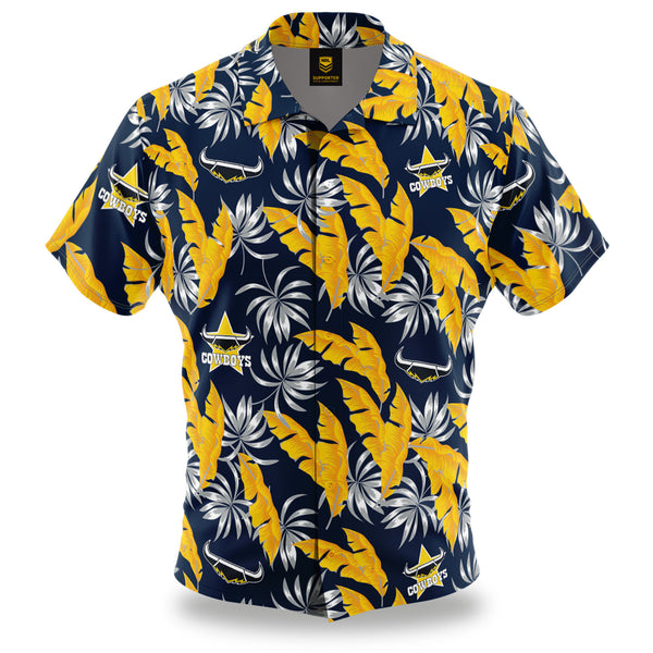 NRL Cowboys 'Paradise' Hawaiian Shirt