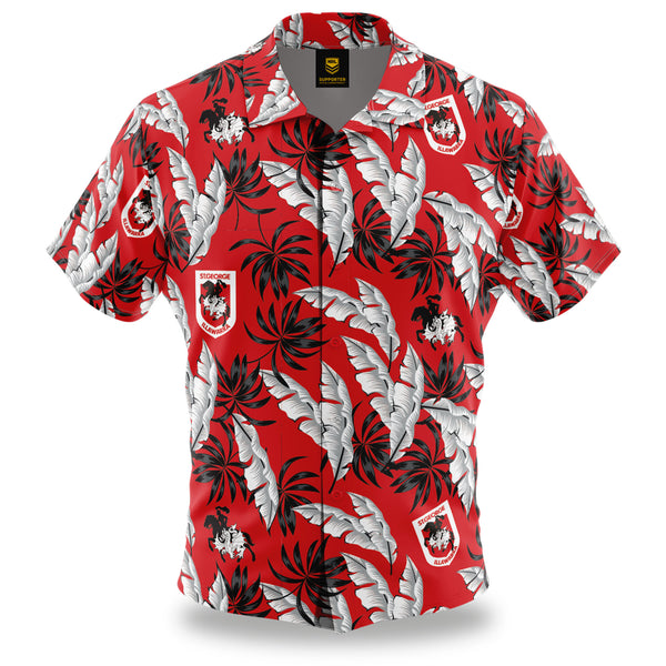 NRL Dragons 'Paradise' Hawaiian Shirt