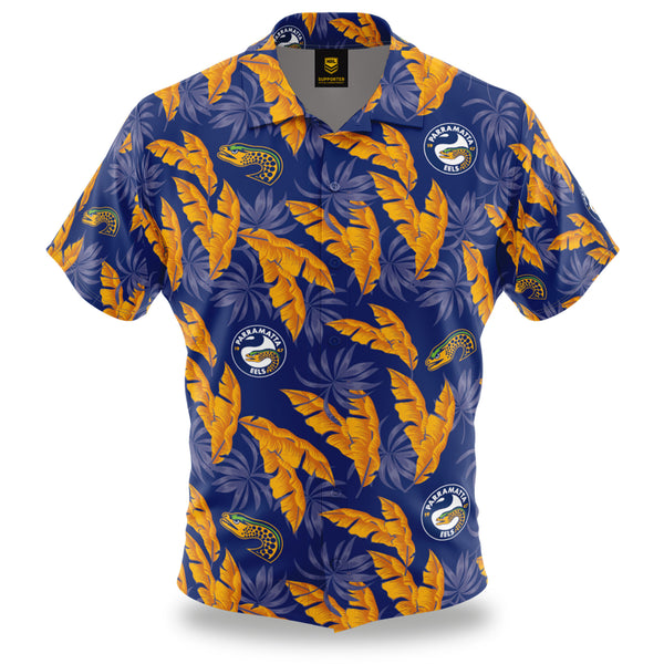 NRL Eels 'Paradise' Hawaiian Shirt