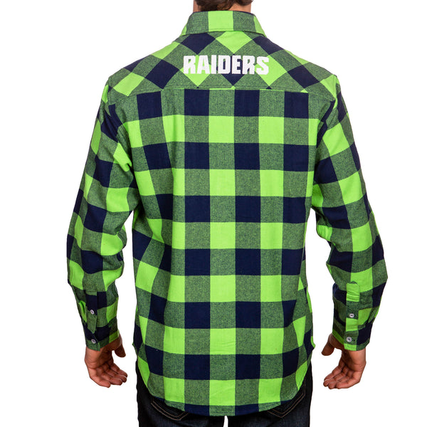 NRL Raiders 'Lumberjack' Flannel Shirt