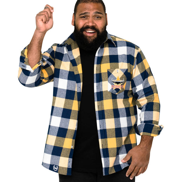 NRL Cowboys 'Lumberjack' Flannel Shirt