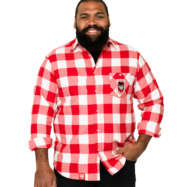 NRL Dragons 'Lumberjack' Flannel Shirt