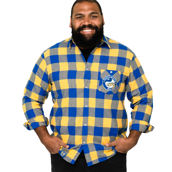 NRL Eels 'Lumberjack' Flannel Shirt